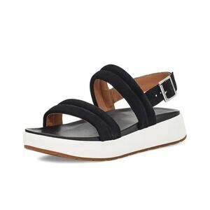 UGG Lynnden Platform Sandal Black Size 7.5